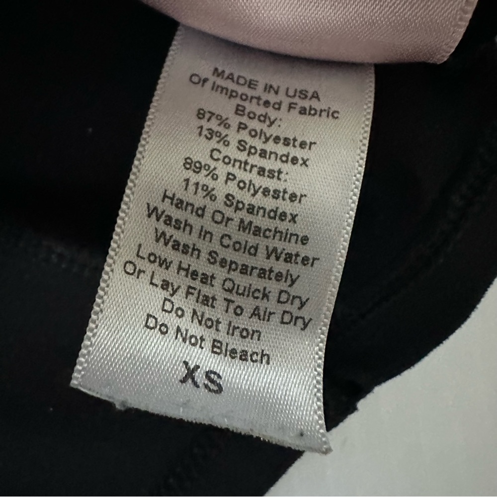 Bombshell Sportswear Styled Workout Tank Black, XS - Picture 5 of 8